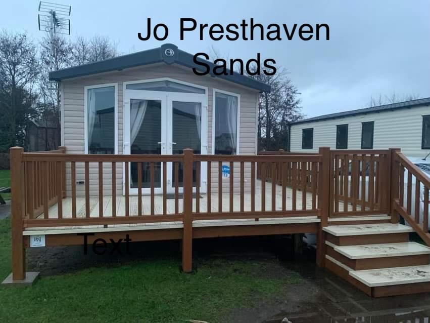 3 Bed Platinum Caravan Presthaven Sands Престатин Экстерьер фото